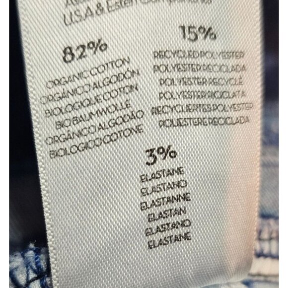 Mother Womens 25 The Triple Stack Insider Crop Belted Jeans Raw Hem Chick‎ Flick - Picture 16 of 16